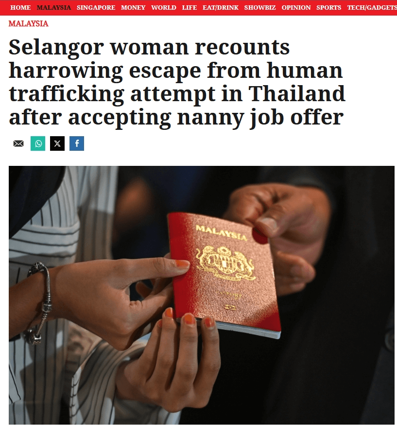 News article about romance scams